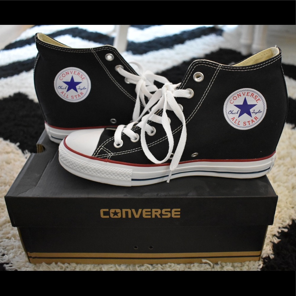 Converse, Chuck Taylor, wedge sneaker, size 10.5